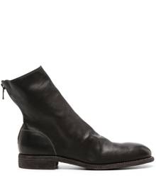 Guidi 986 zip-up leather boots - Brown