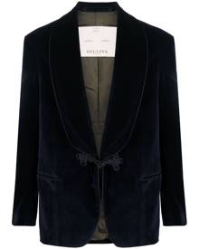 Giuliva Heritage Mario velvet blazer - Blue