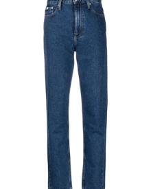 Calvin Klein Jeans straight-leg mom jeans - Blue