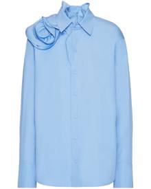 Valentino Garavani cotton poplin shirt - Blue