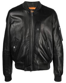 AMIRI leather bomber jacket - Black