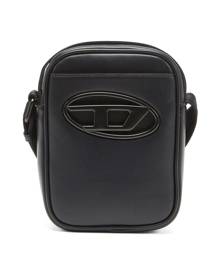Diesel Holi-D logo-plaque crossbody bag - Black