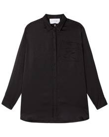 AZ FACTORY Lounge polka-dot jacquard shirt - Black