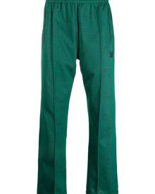 Needles pintuck bold-checked trousers - Green