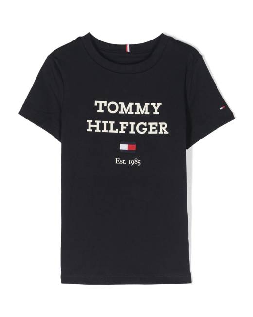 Tommy Hilfiger Global Stripe T Shirt White