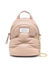 Maison Margiela Glam Slam leather backpack - Neutrals