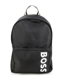 BOSS Kidswear Rucksack logo-print backpack - Black