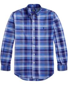 Polo Ralph Lauren Oxford plaid cotton shirt - Blue