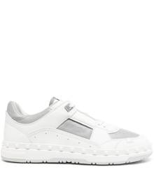 Valentino Garavani Freedots panelled Rockstud-detail sneakers - White