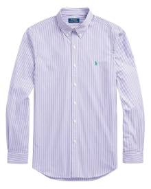 Polo Ralph Lauren Polo Pony-embroidered striped shirt - Purple