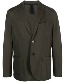 Harris Wharf London single-breasted wool blazer - Green