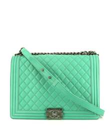 CHANEL Pre-Owned 2012 Boy Chanel shoulder bag - Green