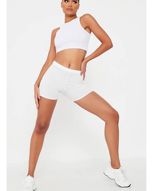 cycling shorts white