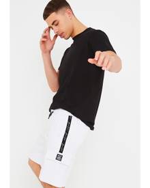 ISAWITFIRST.com White Men's Cargo Pocket Lounge Shorts - XS / WHITE