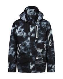 Evisu Allover Digital Print Hooded Windbreaker