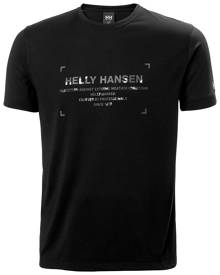 Helly Hansen Mens Urban Move T-Shirt, Black