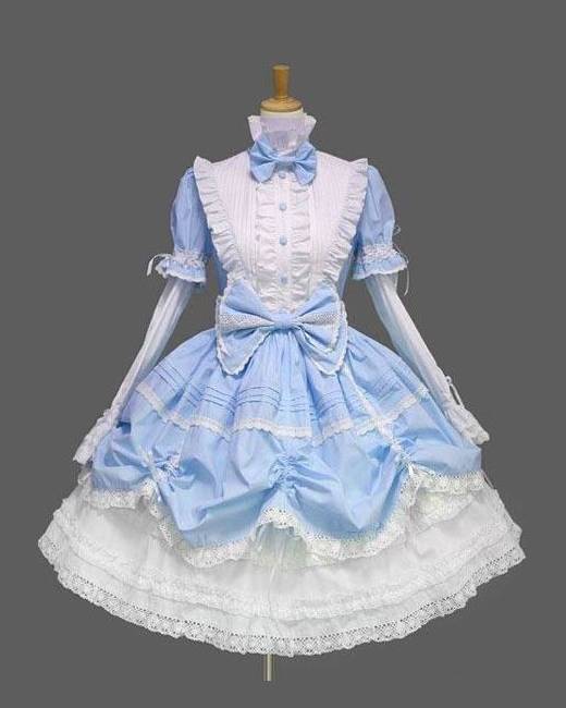 lolita dress blue