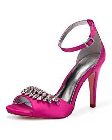 lilac peep toe heels