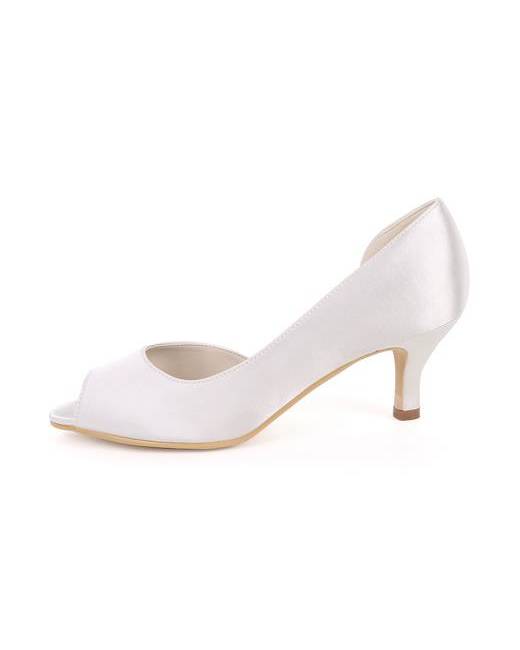 White peep hot sale toe sandals