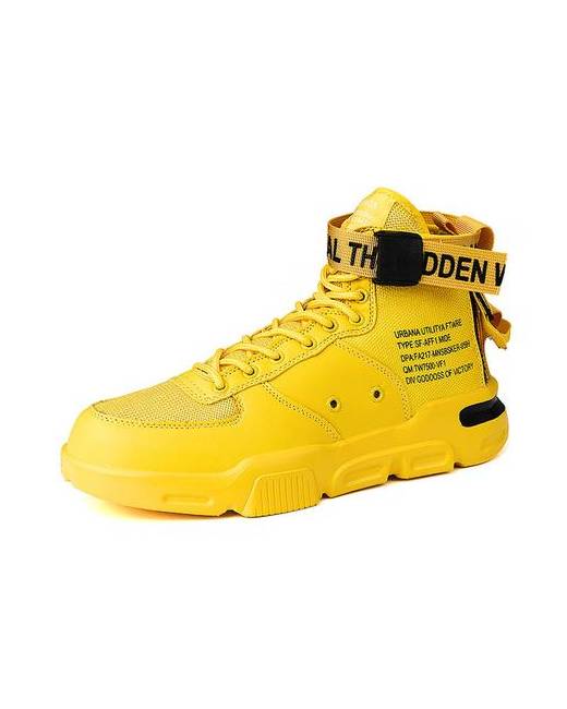 shoes for men yellow color