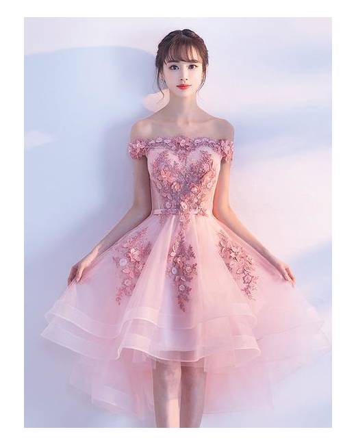 Delicate Puff Sleeve Short Ball Gown 2023 New Arrival Prom Dress Off The  Shoulder Evening Party