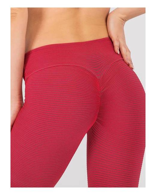 Red sale yoga tights