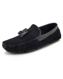milanoo.com Milanoo Mens Tassel Moccasin Loafers Slip-On Driving Shoes
