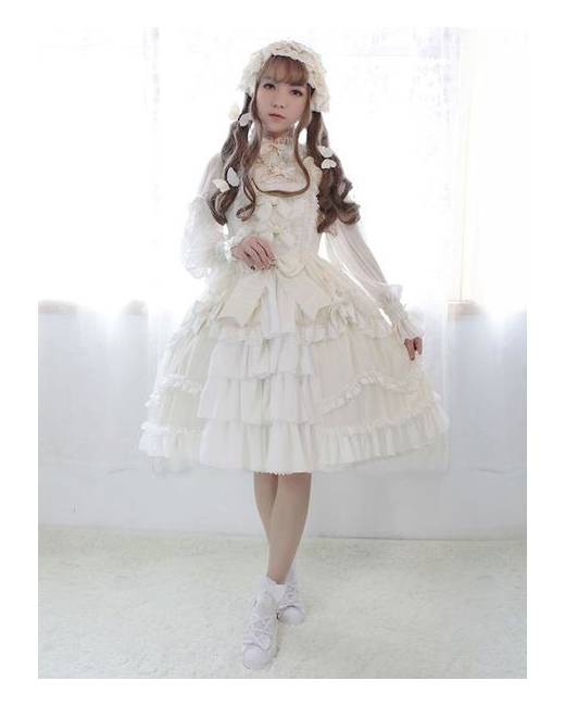 white lolita dresses