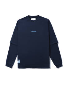 CHOCOOLATE Terry layered sleeve sweatshirt