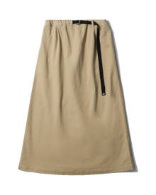 DANTON Belted waist midi skirt