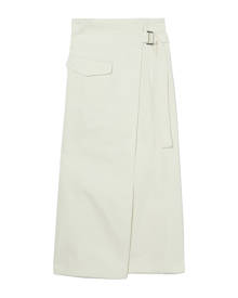 MURUA Belted midi skirt