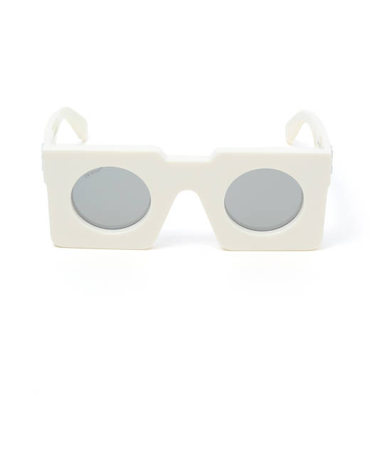 Off-White - Francisco Square-Frame Tinted Sunglasses - Green