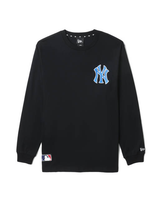 New Era New York Yankees two tone oversized t-shirt in off white exclusive  to ASOS