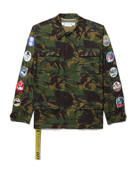 Off-White Men's Military Jackets - Clothing | Stylicy