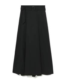 RAY BEAMS Belted midi skirt