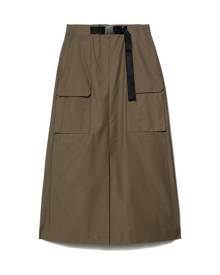 JUUN.J Belted midi skirt