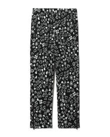 Comme Des Garçons BLACK Heart print track pants