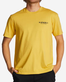 Billabong Hawaii Lookout T-Shirt for Men Yellow