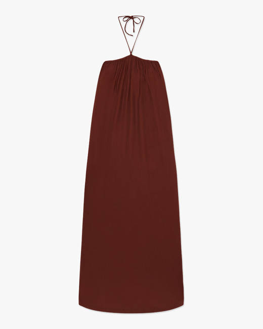 Filippa K SLIP DRESS - Occasion wear - almond/brown 