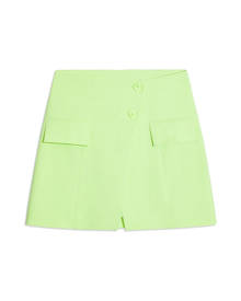Blazer Suiting Skirt - Neon Green S