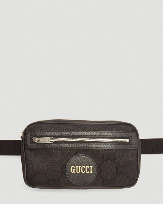 gucci bum bag black