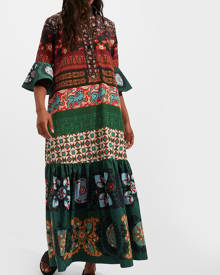 La DoubleJ Dresses gend - Artemis Dress (Placée) Patchwork Placée XL 100% Polyester