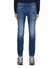 DENHAM ‘BOLT' WHISKERING DETAIL MEDIUM WASH SKINNY JEANS