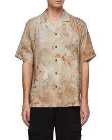 ZIGGY CHEN All Over Print Short Sleeve Shirt