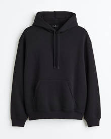 H and m black hoodie mens sale