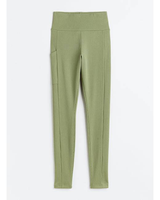 H&M THERMOLITE® Ribbed Leggings