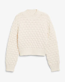 H & M - Oversized knit sweater - White