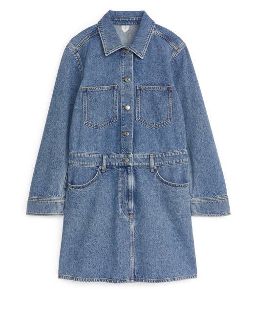 Women's Denim Dresses: Clothing