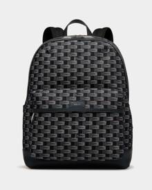 Bally Pennant Backpack In Denim