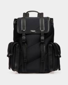 Bally Mountain Backpack In Black Neoprene